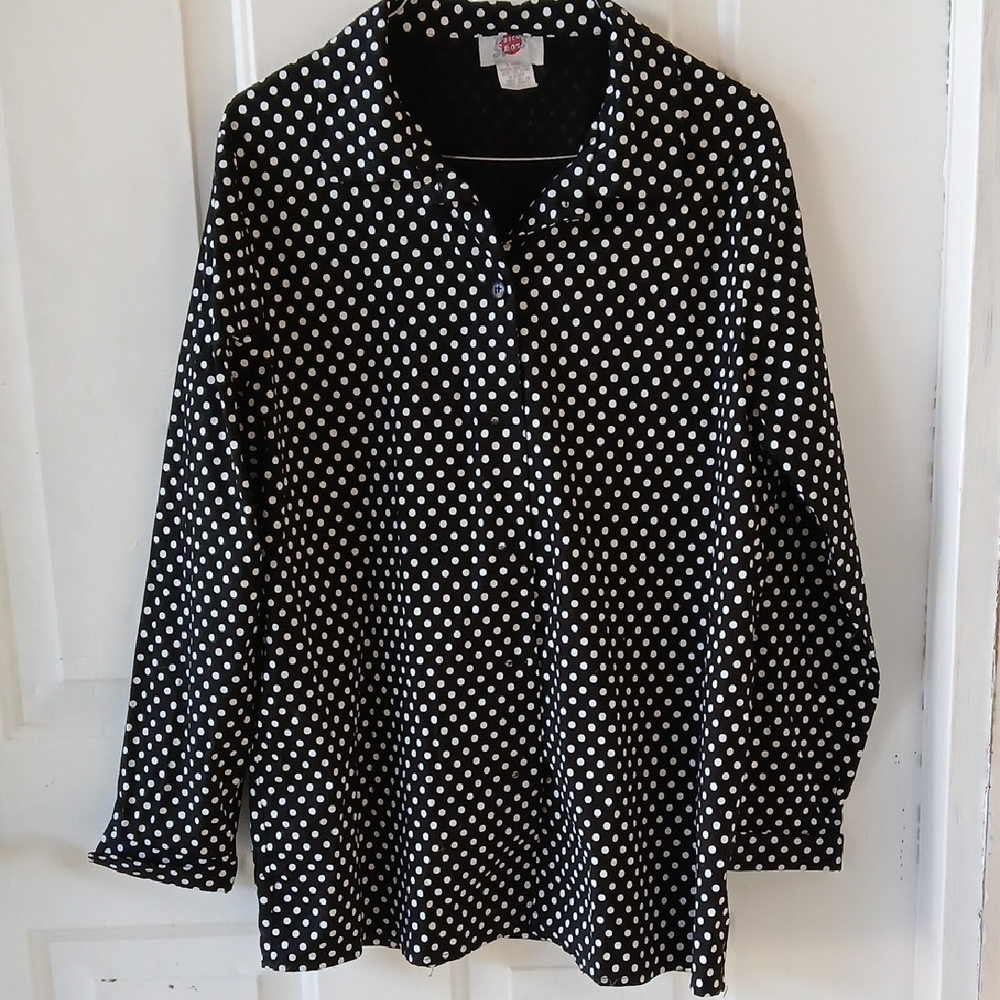 Polka Dot Women's Blouse